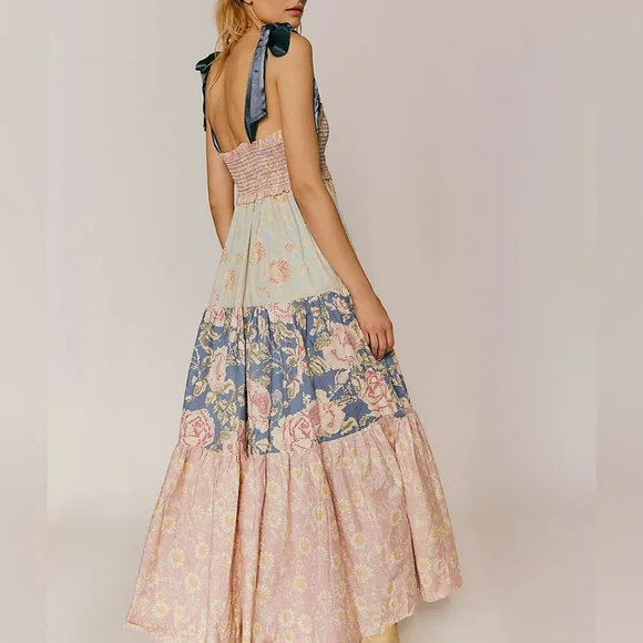 knee length dresses for ladies Free People Bluebell Maxi Dress – Josie's Boutique main image 0